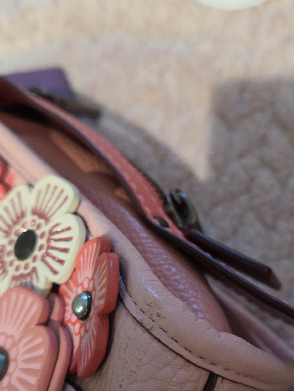 COACH Rogue 25 with Tea Rose Cherry Blossom Japan Exclusive 67690 PRICE FIRM!!!! - Picture 9 of 10
